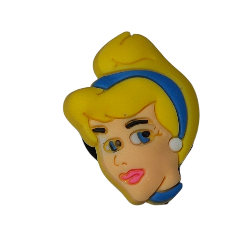 4/$8 Disney Cinderella Character Shoe Charm Jibbitz Crocs